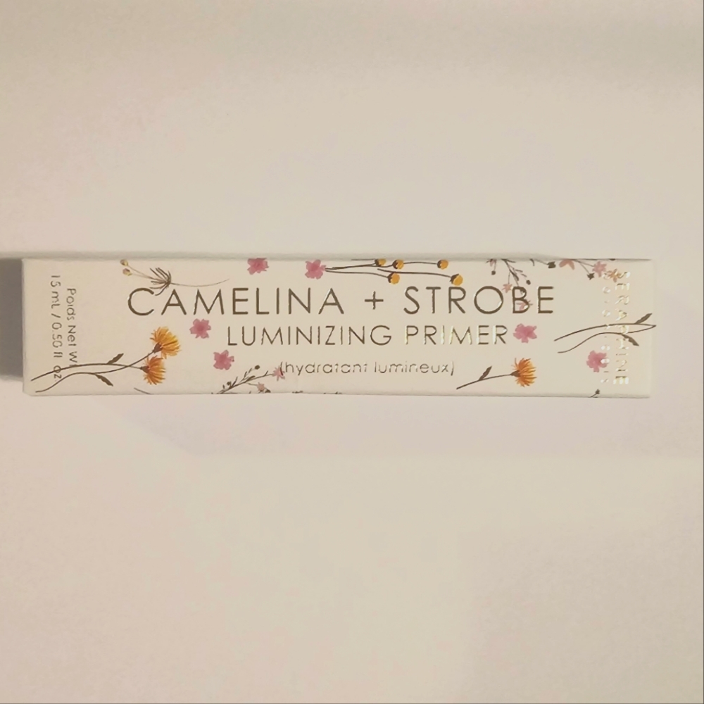 Seraphine Botanicals Camelina + Strobe Luminizing Primer NIB New